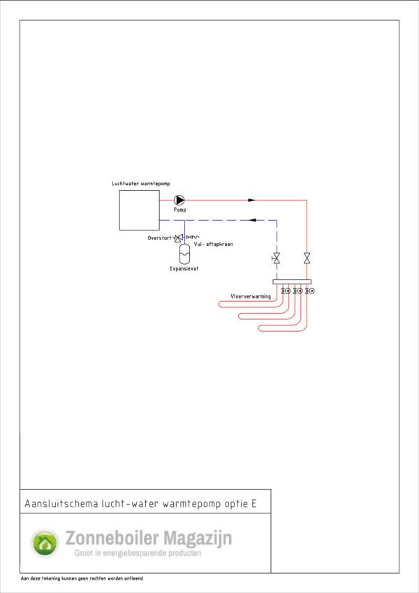 Installatieschema S Zonneboiler Magazijn